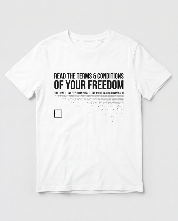 Terms & Conditions Of Your Freedom Tee