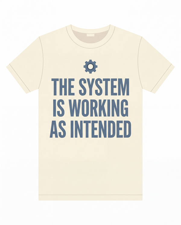 The System Is Working As Intended Tee