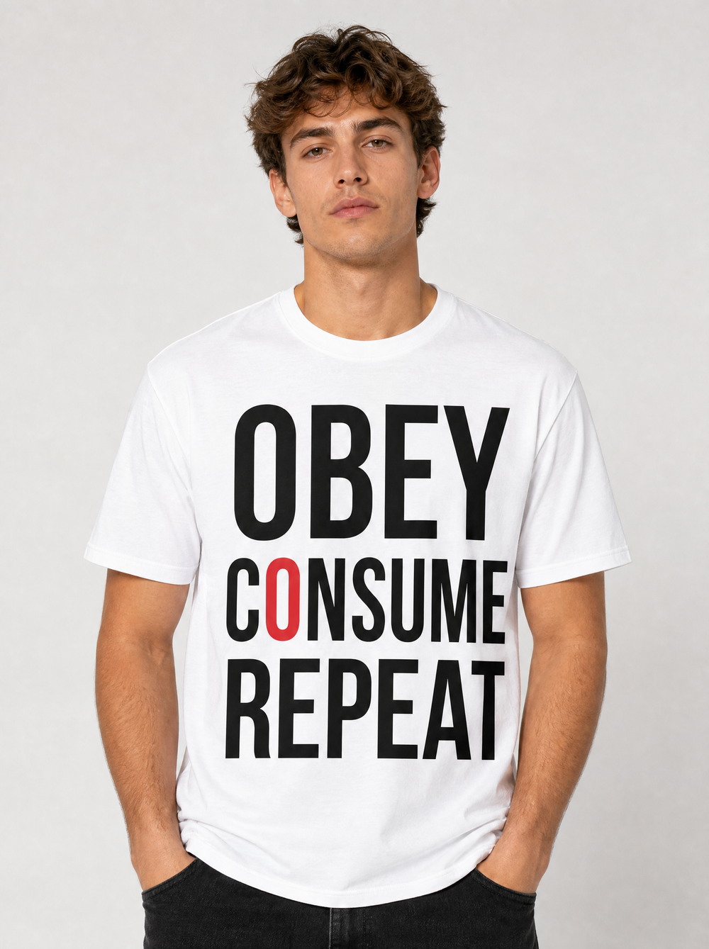 Obey Consume Repeat Tee