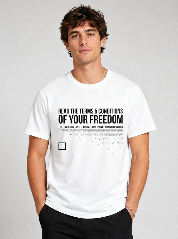 Terms & Conditions Of Your Freedom Tee